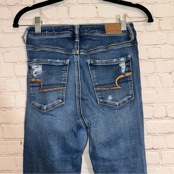 AMERICAN EAGLE OUTFITTERS Super Hi-Rise Jegging, Size 4 Reg - Picture 8 of 10